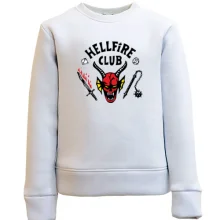 Детский свитшот Stranger Things HellFire Club
