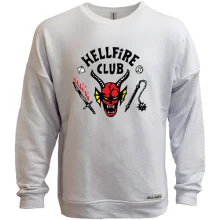 Світшот без начосу Stranger Things HellFire Club
