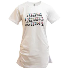 Туника Stranger things alphabet