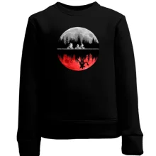 Детский свитшот Stranger Things Moon