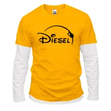 Мужской лонгслив Комби Diesel (Disney Style)
