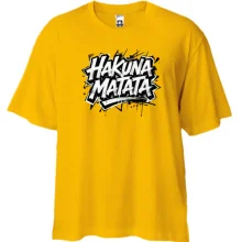 Футболка Oversize Hakuna Matata