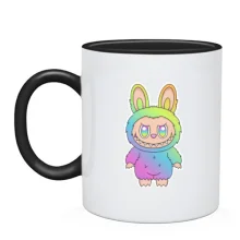 Чашка Labubu радужный