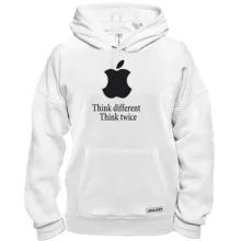 Толстовка Apple - Think twice