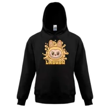 Детская толстовка Labubu желтый