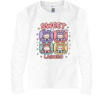 Дитячий лонгслів Sweet Labubu