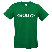 Мужская футболка body