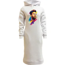 Худи платье Messi ART