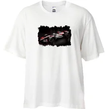 Футболка Oversize Болид HAAS F1