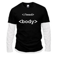 Чоловічий лонгслів Комбі Head Body