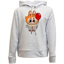 Детское худи без начеса Labubu Pennywise
