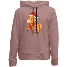 Дитяче худі без начосу Новорічний коник