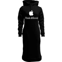 Жіноча толстовка-плаття Think different