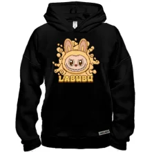 Худи BASE Labubu желтый