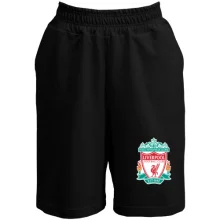 Мужские шорты с цветной эмблемой Liverpool