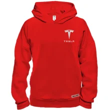 Худи BASE Tesla — вышитый логотип