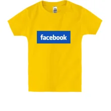 Дитяча футболка з логотипом Facebook