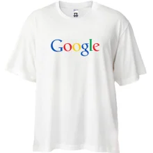 Футболка oversize з логотипом Google