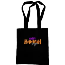 Сумка шоппер Happy Halloween (надпись)
