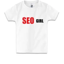 Детская футболка SEO girl