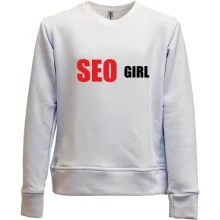 Детский свитшот без начеса SEO girl
