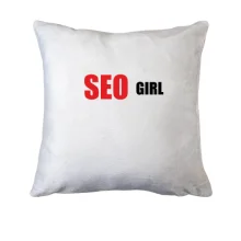 Подушка SEO girl