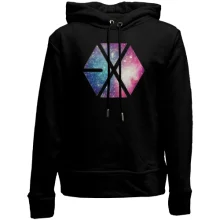 Дитяче худі без начосу EXO (космос)
