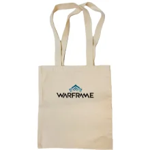 Сумка шоппер Warframe с логотипом игры