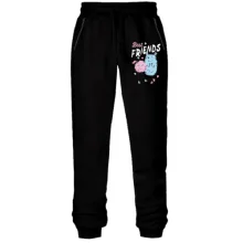 Штани з футера без начосу Pink and Blue Best Friends