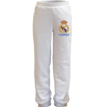 Детские штаны с цветной эмблемой Real Madrid