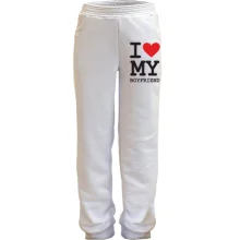 Дитячі штани I love my boyfriend