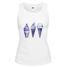 Майка Ice cream граффити