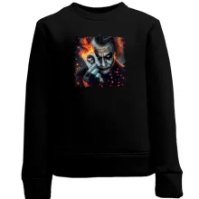 Детский свитшот Joker (в огне)