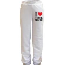 Детские штаны I love house music