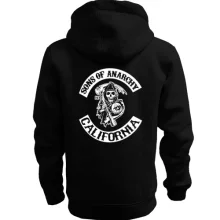 Худи на молнии Sons of Anarchy California