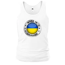 Майка со значком «Made in Ukraine»