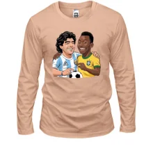 Лонгслив Maradona & Pele