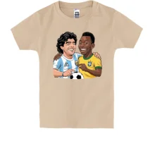 Дитяча футболка Maradona & Pele