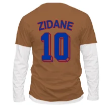 Комбинированный лонгслив Zinédine Zidane