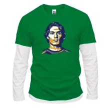 Комбинированный лонгслив Paolo Maldini