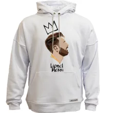 Худи без начеса Lionel Messi King