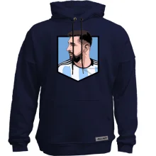 Худи без начеса Lionel Messi logo