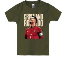 Дитяча футболка з принтом «Cristiano Ronaldo»