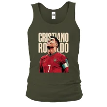 Чоловіча майка з принтом «Cristiano Ronaldo»
