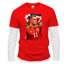 Комбинированный лонгслив Gareth Bale