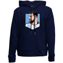 Детское худи без начеса Lionel Messi logo