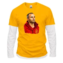 Комбінований лонгслів Andrés Iniesta