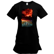 Туника Stranger Things с велосипедистами