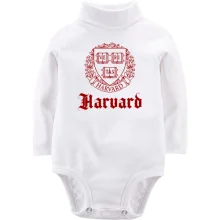 Детское боди с длинным рукавом Harvard