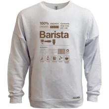 Свитшот без начеса Barista